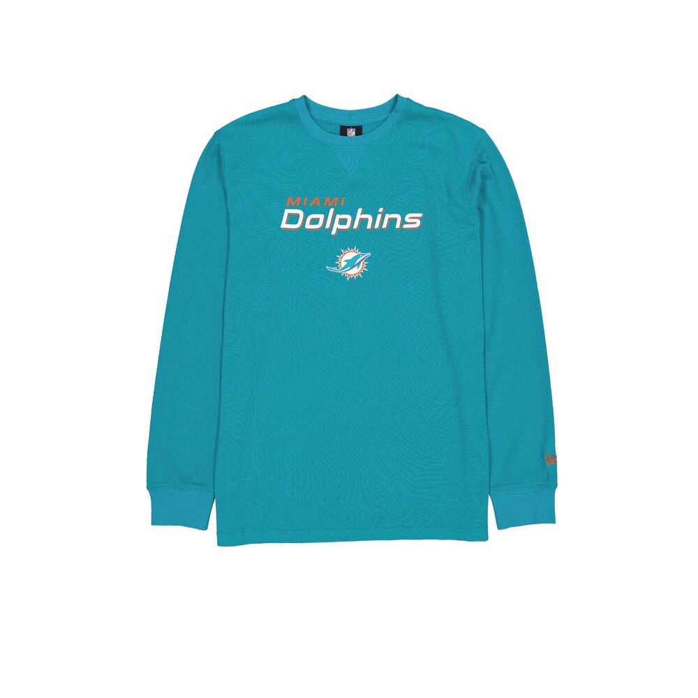 New Era Miami Dolphins Sport Night Long Sleeve T-Shirt - Size M